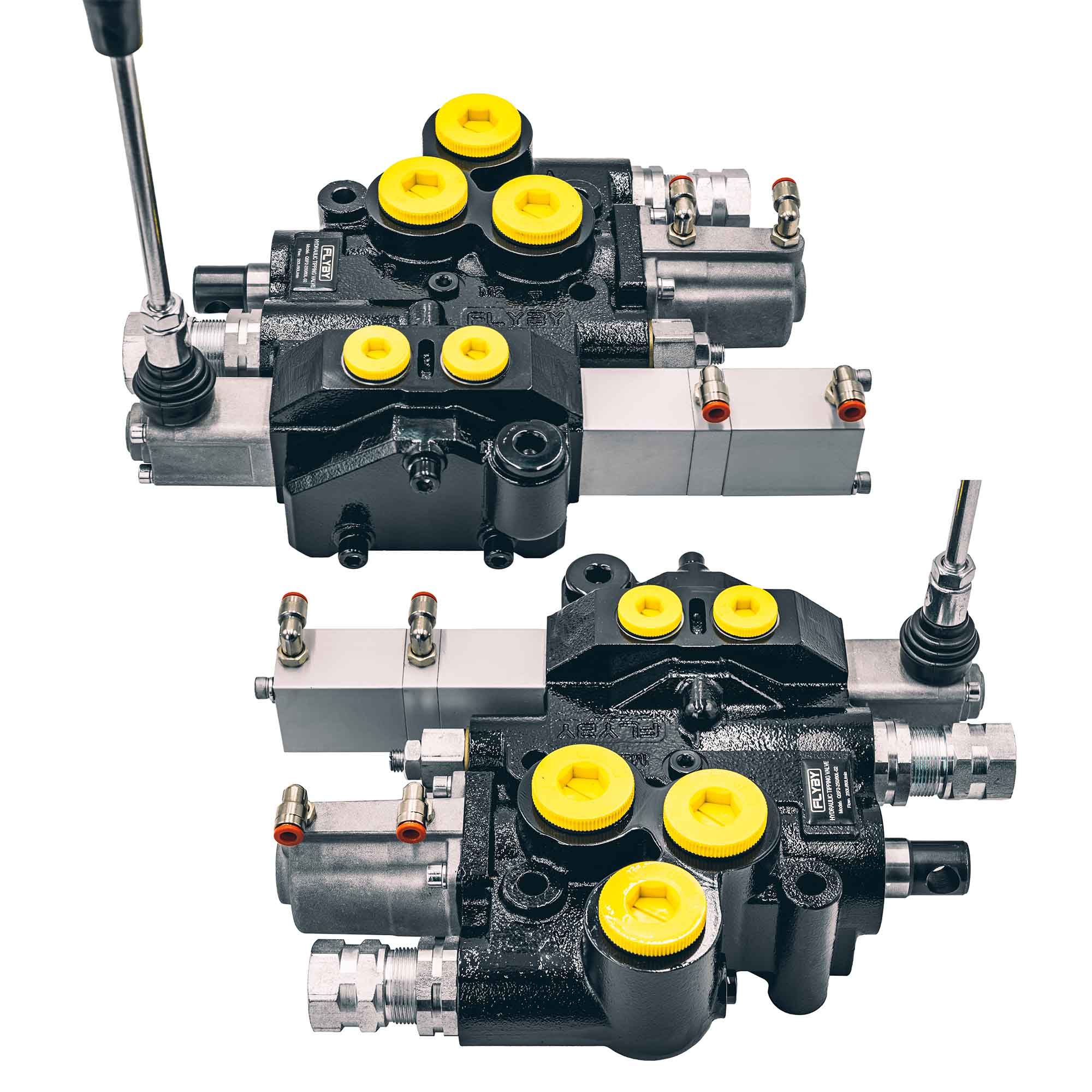 Hydraulische regelklep voor dumptrucks