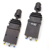 comando tramite joystick idraulico
